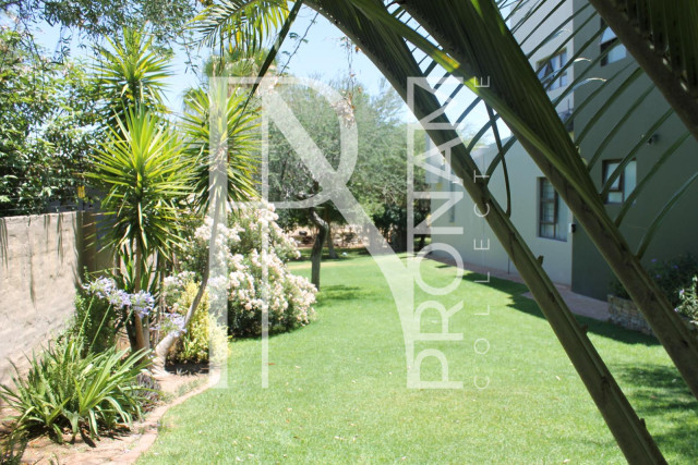 The garden around the mansion