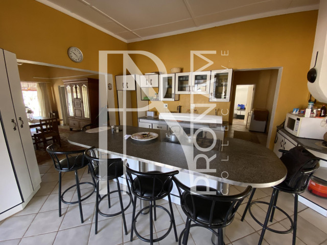 The main house kitchen