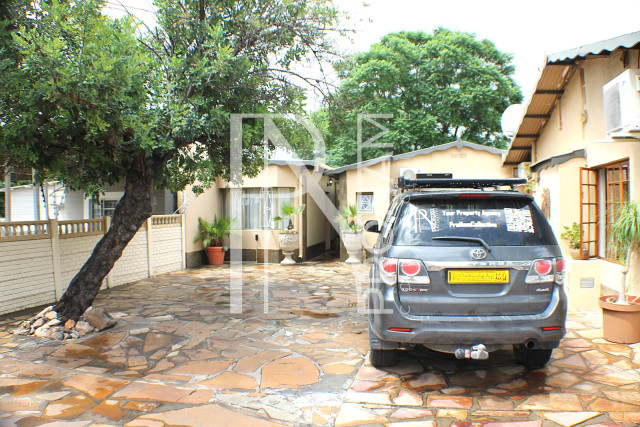 Part of the parking area