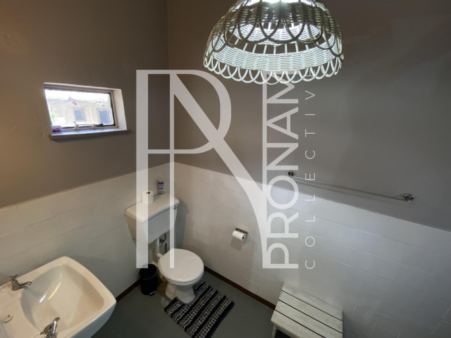 A stylish bathroom
