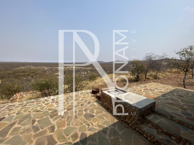 The terrace